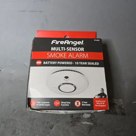 BOXED FIRE ANGEL MULTI SENSOR SMOKE ALARM 