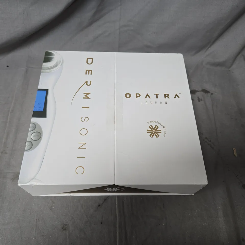 OPATRA LONDON DERMASONIC FACIAL CLEANSING DEVICE – BOXED 