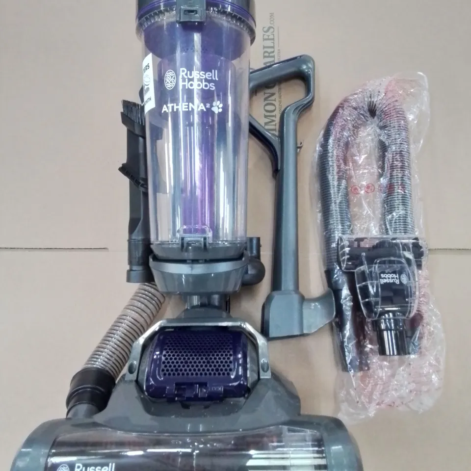 BOXED RUSSELL HOBBS ATHENA2 PETS UPRIGHT VACUUM	 RRP £99