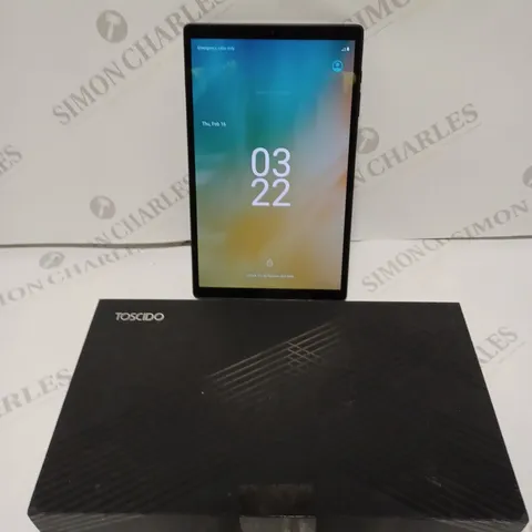 BOXED TOSCIDO ANDROID PC TABLET