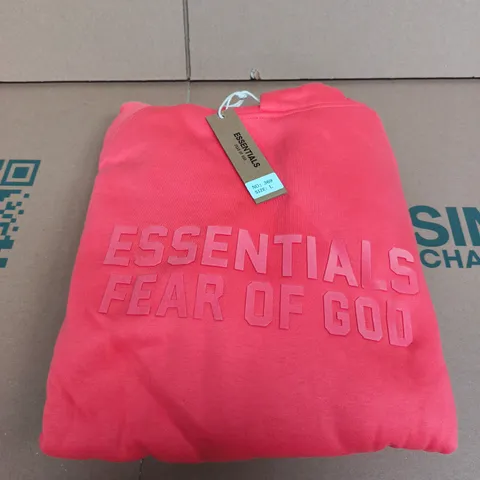 ESSENTIALS FEAR OF GOD HOODIE – SIZE L