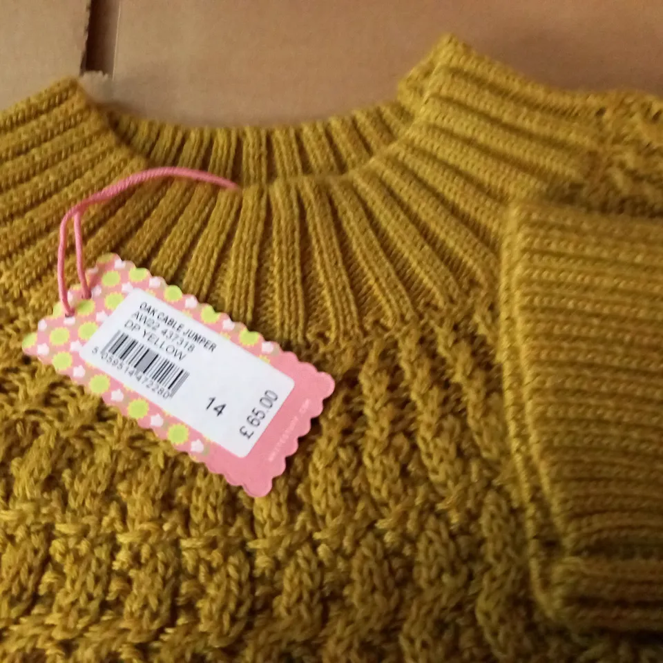 WHITE STUFF OAK CABLE JUMPER - 14