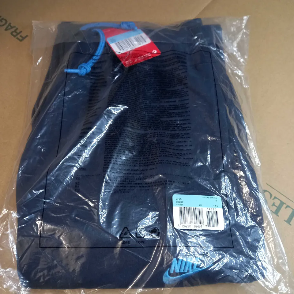 PACKAGED NAVY/LOGO MENS JOGGERS - LARGE