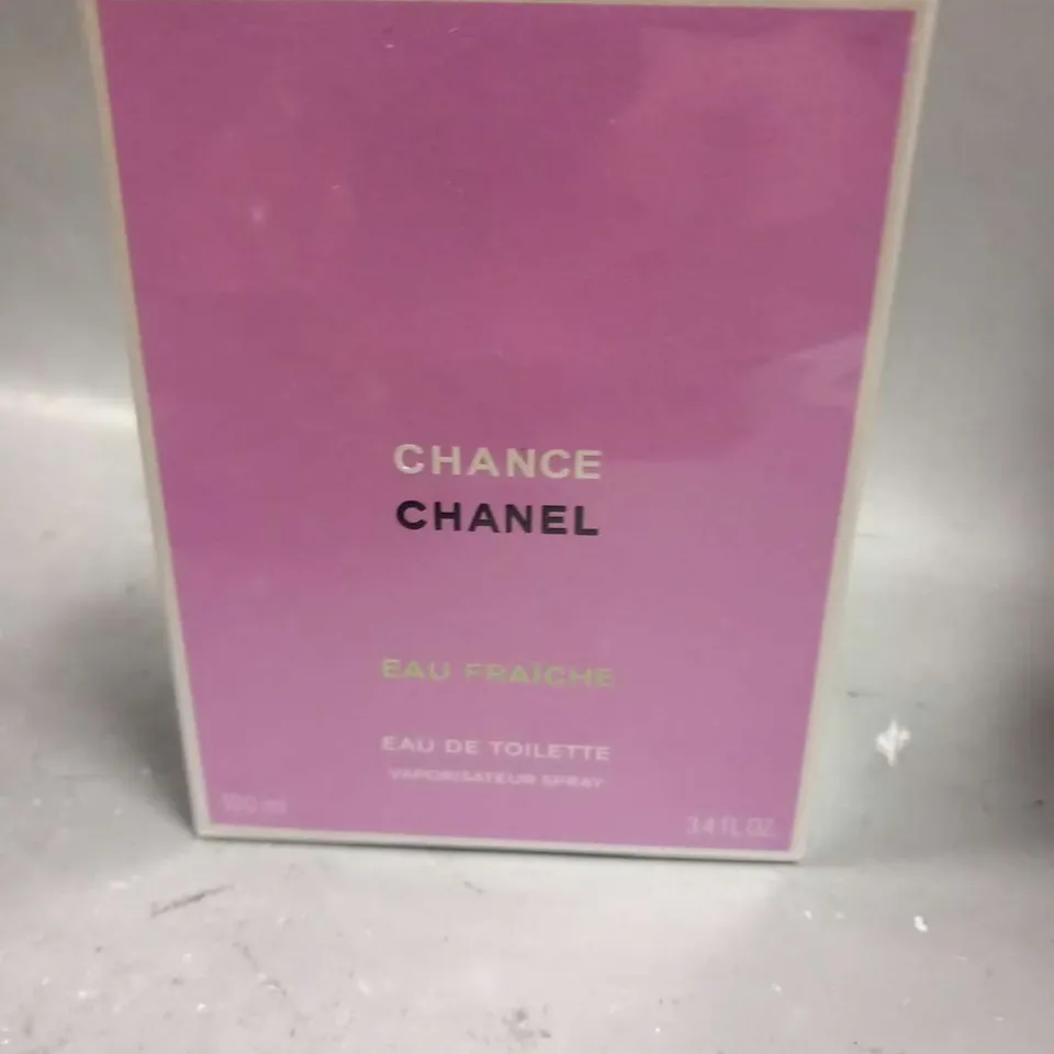 BOXED AND SEALED CHANEL CHANCE EAU FRAICHE EAU DE TOILETTE 100ML 