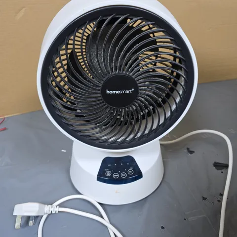HOMESMART DESK FAN – WHITE, COMPACT TABLE FAN