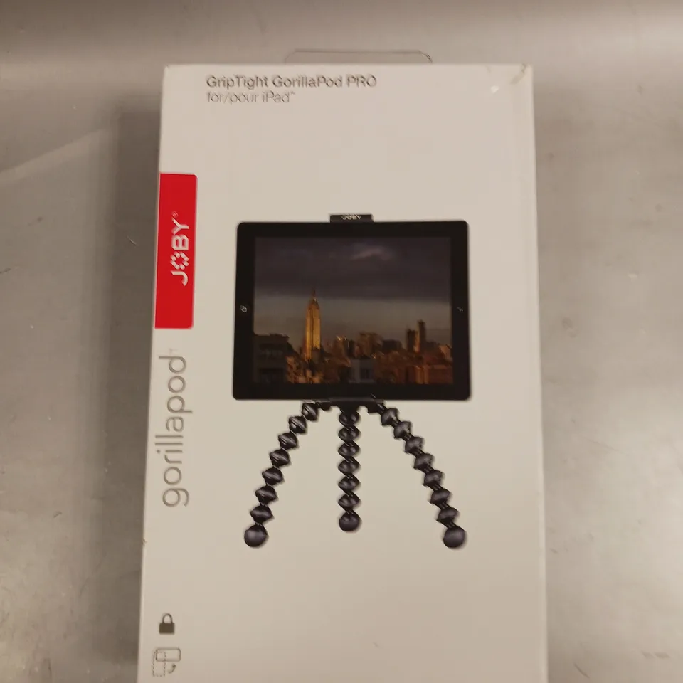 BOXED JOBY GORILLAPOD GRIP TIGHT PRO FOR IPAD 