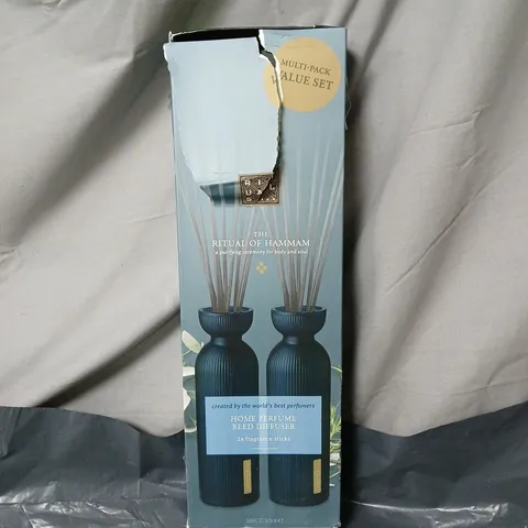 RITUALS THE RITUAL OF HAMMAM HOME PERFUME REED DIFFUSER – 2X FRAGRANCE STICKS (DAMAGED BOX)
