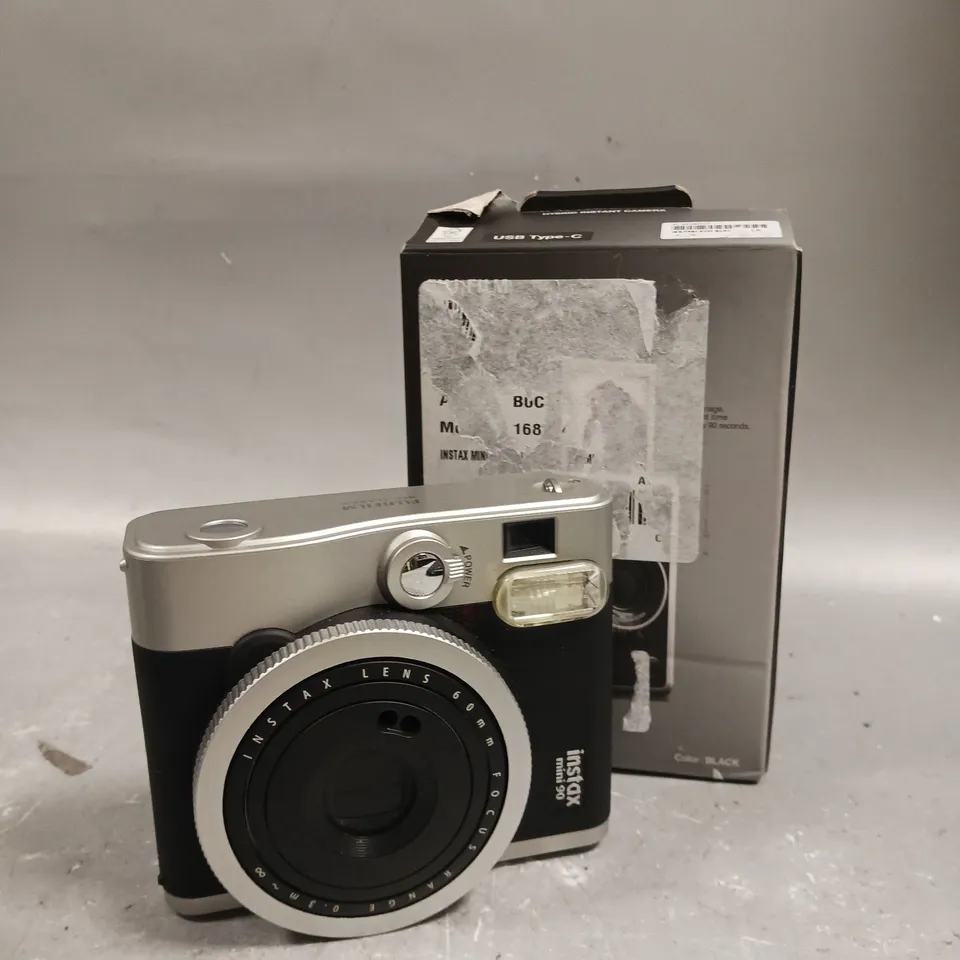 BOXED FUJIFILM INSTAX MINI 90 INSTANT CAMERA 