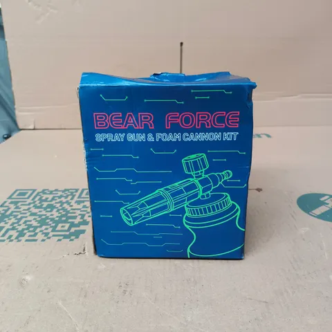 BEAR FORCE SPRAY GUN & FOAM CANNON KIT – SNOW FOAM LANCE (BOXED)