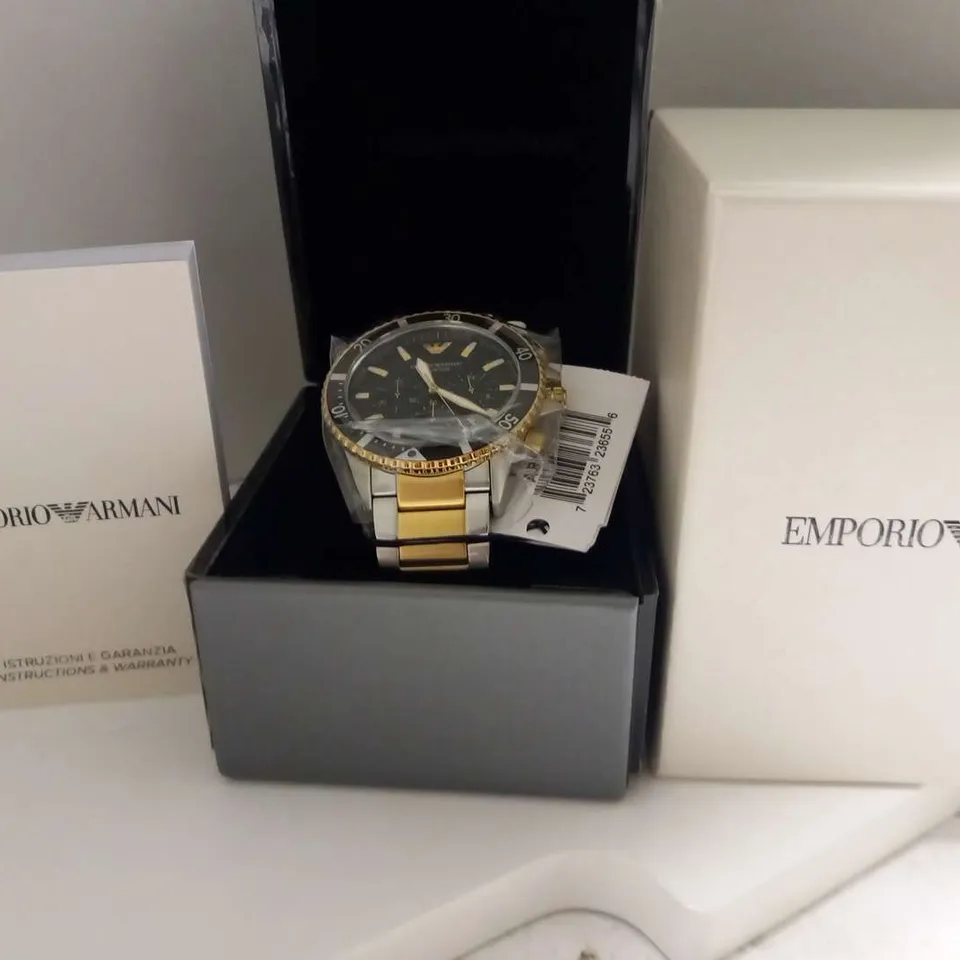 BOXED EMPORIO ARMANI AR11361 WRIST WATCH
