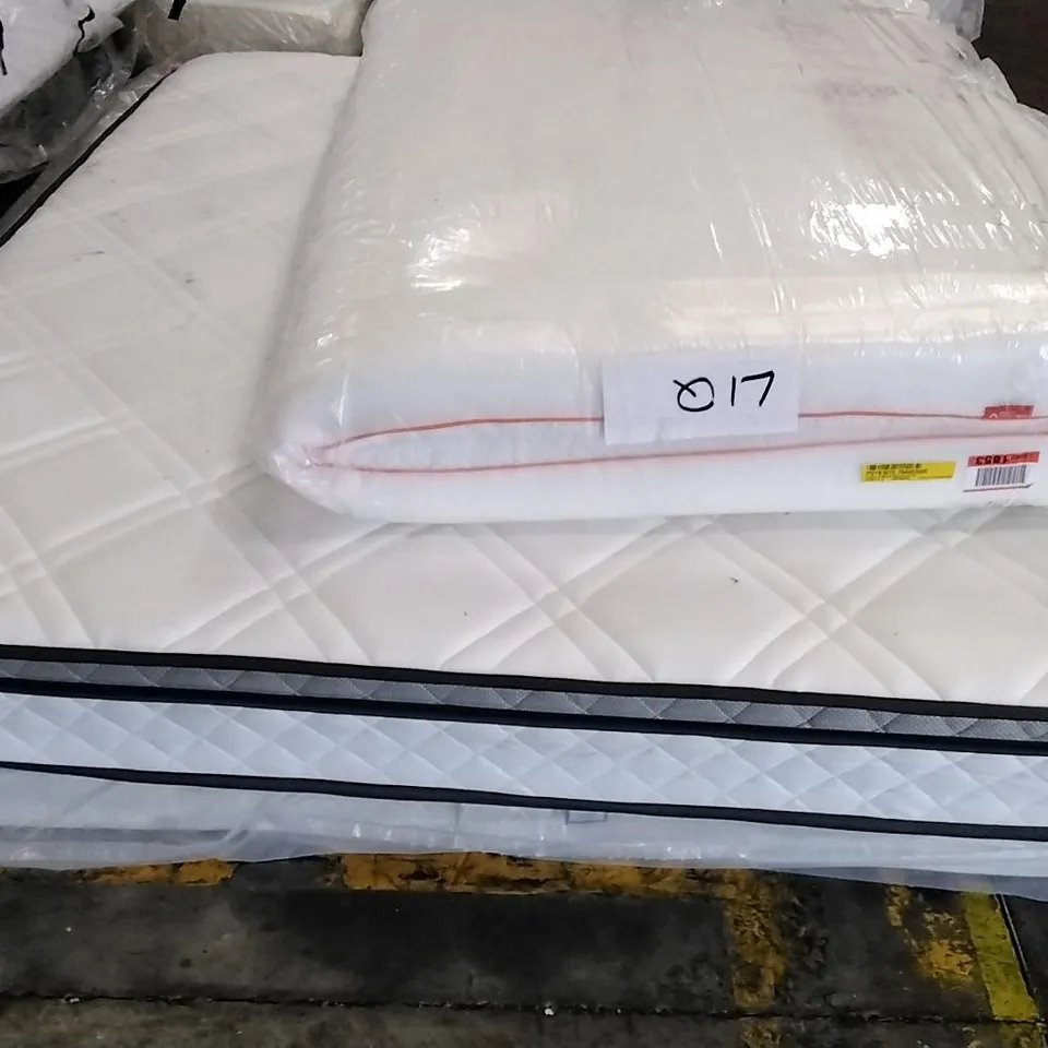 STACK OF APPROXIMATELY 3 ASSORTED MATTRESSES 