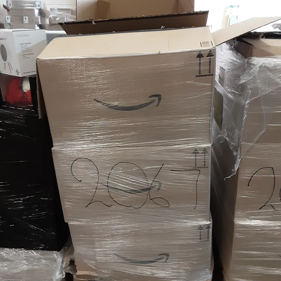 PALLET OF ASSORTED PRODUCTS INCLUDING GAIATOP PERSONAL HEATER, DANISH ENDURANCE T-SHIRT, ROSE BEAR GIFT
