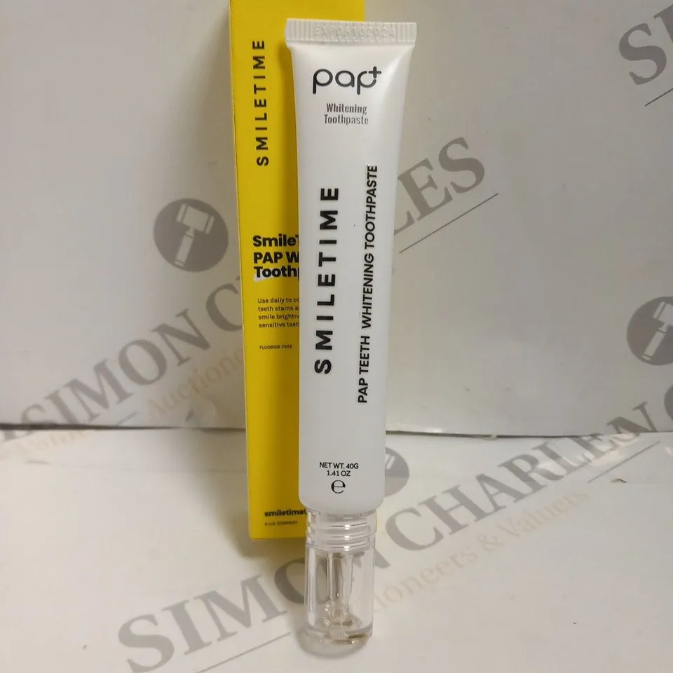 FIVE BOXED SMILETIME PAP WHITENING TOOTHPASTE 