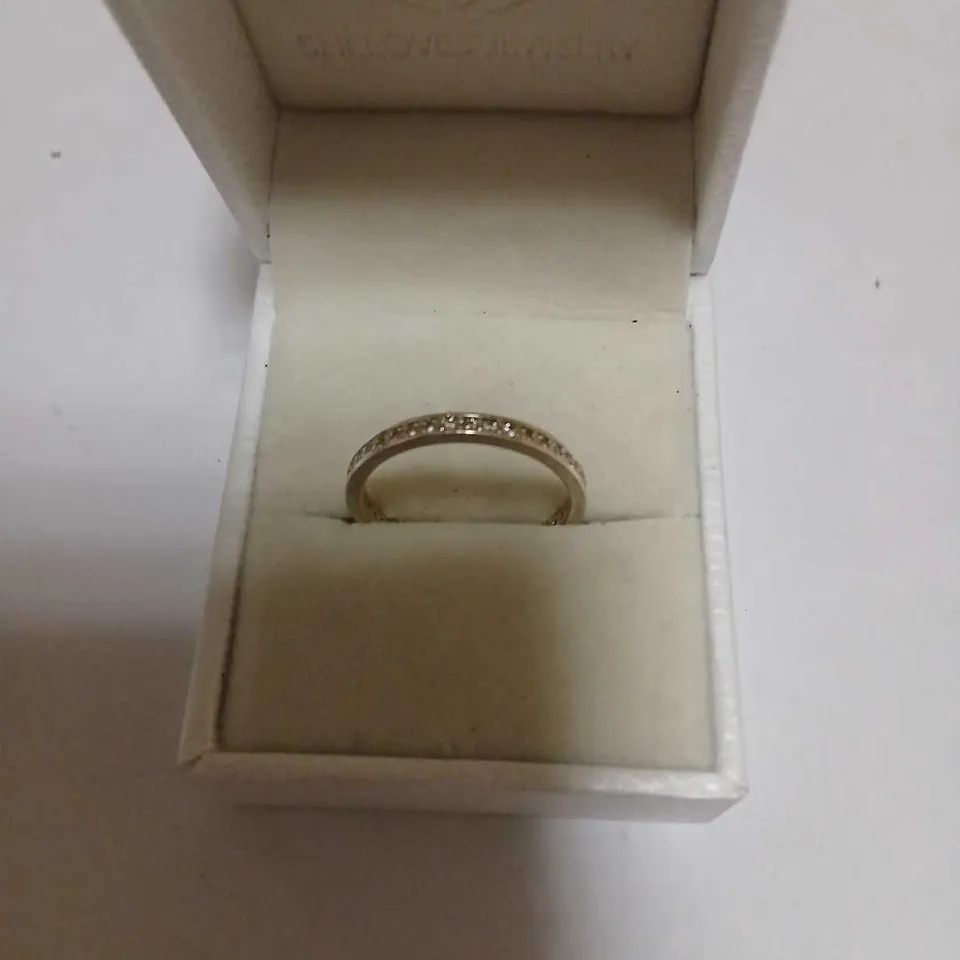 DIAMONIQUE 2CT TW OVAL HALO RING SET STERLING SILVER 