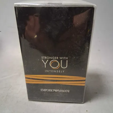 BOXED EMPORIO ARMANI STRONGER WITH YOU INTENSELY EAU DE PARFUM 100ML 