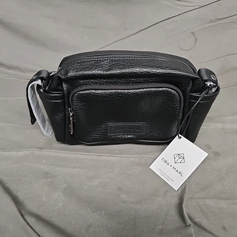 TIBA + MARL INKA BLACK CROSSBODY BAG TM27-01