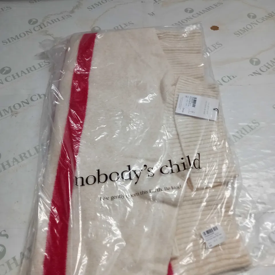 BAGGED NOBODYS CHILD ROLL NECK JUMPER SIZE S