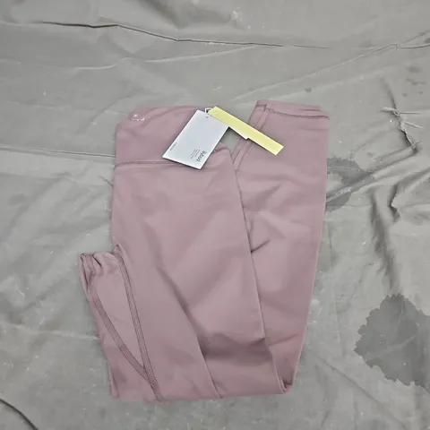 LILYBOD CHLOE CLOUD-CORE LEGGINGS IN GRAPE SIZE M