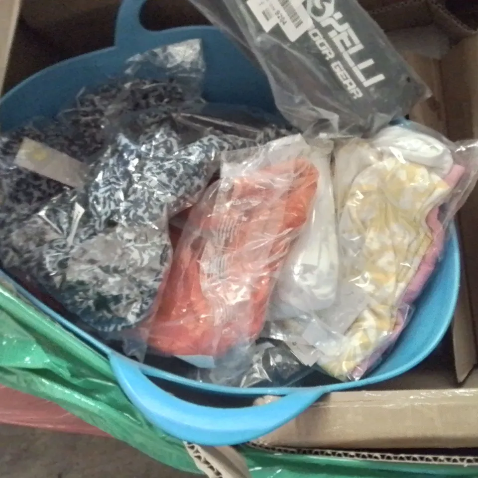 PALLET CONTAINING VARIOUS ASSORTED BOXED HOUSEHOLD ITEMS TO INCLUDE:WATER FILTER, BABY CRIB, WOMEN'S CLOTHES, OFFICE CHAIRS AND LOTS MORE UNMARKED BOXED ITEMS 