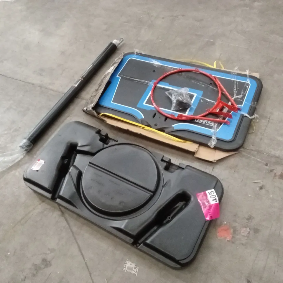 LIFETIME ADJUSTABLE PORTABLE BASKETBALL HOOP