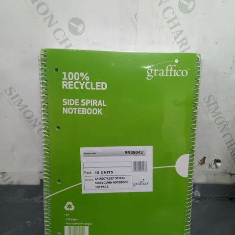 BOX OF 6 ASSORTED NOTEBOOKS