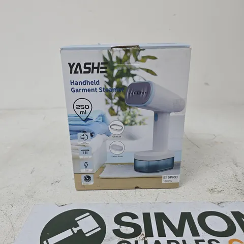 HANDHELD GARMENT STEAMER – 250 ML CAPACITY, 1600W – BOXED