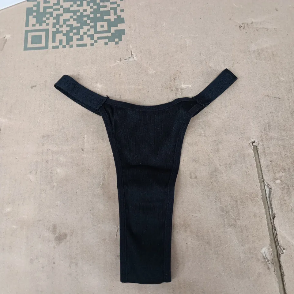CAMELNOT WOMEN'S UNDERWEAR – BLACK, SIZE S