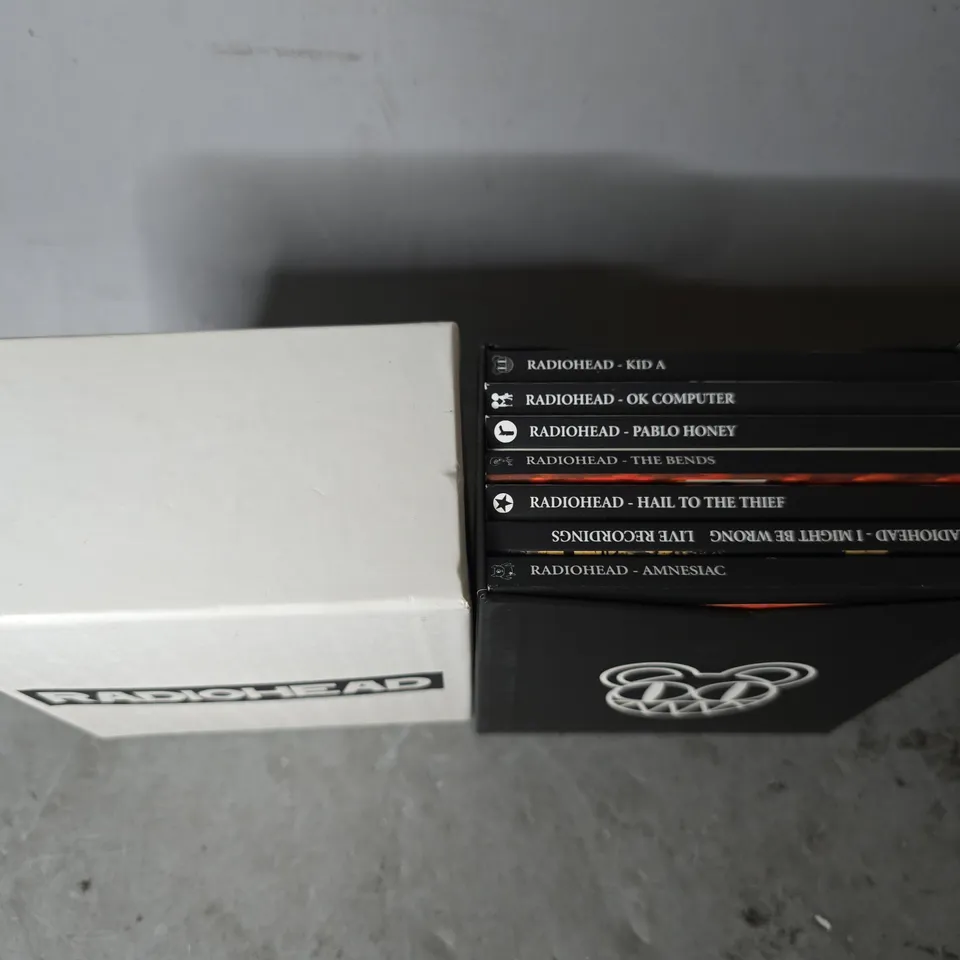 BOXED RADIOHEAD SET OF 7 