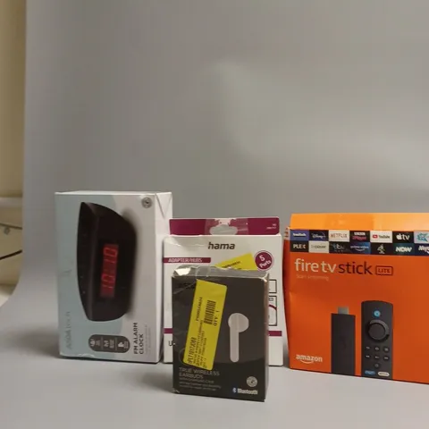 APPROXIMATELY 20 ASSORTED ELECTRICAL ITEMS TO INCLUDE CHARGERS , HEADPHONES, DVD PLAYERS, ETC