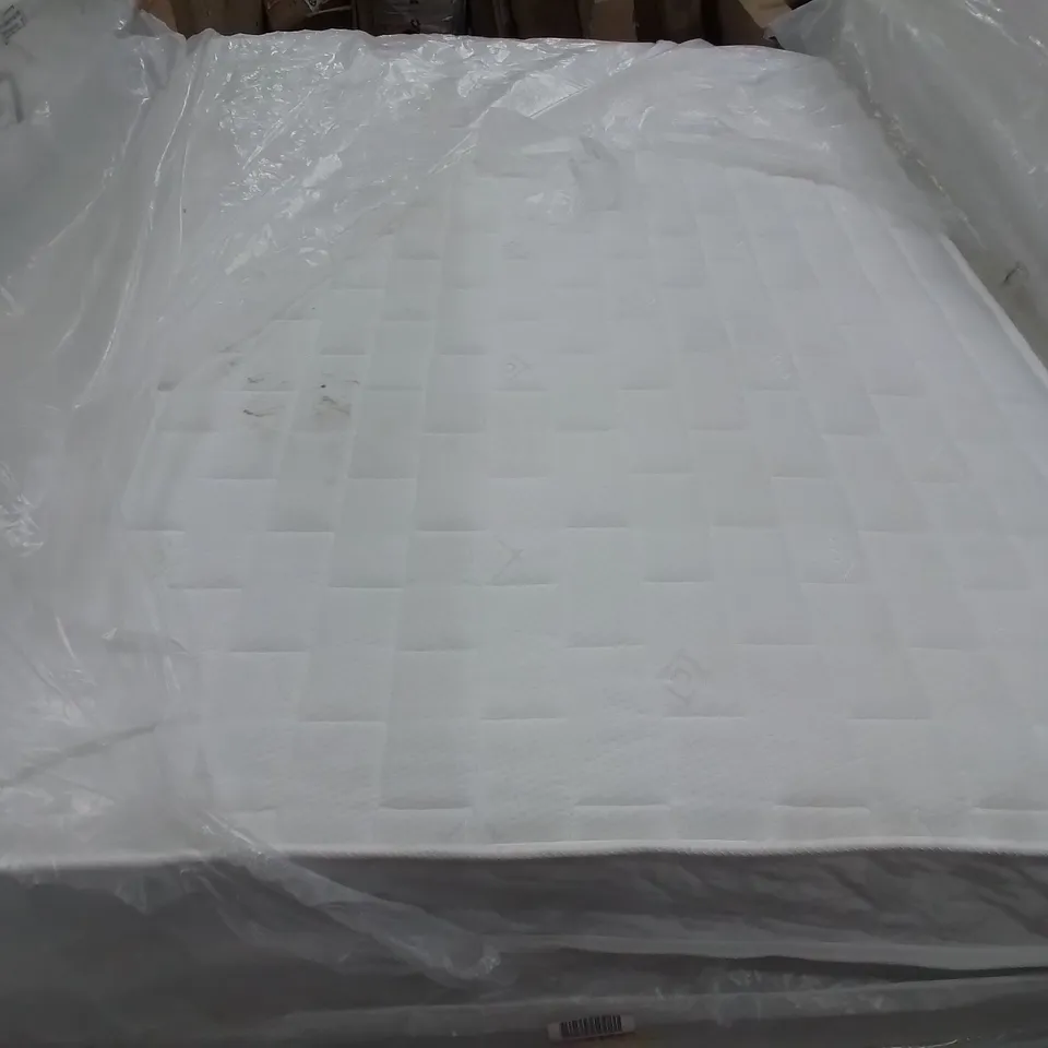BIBEAU DEEP QUILTED HYBRID OPEN COIL MATRESS - APPROX 135X190CM
