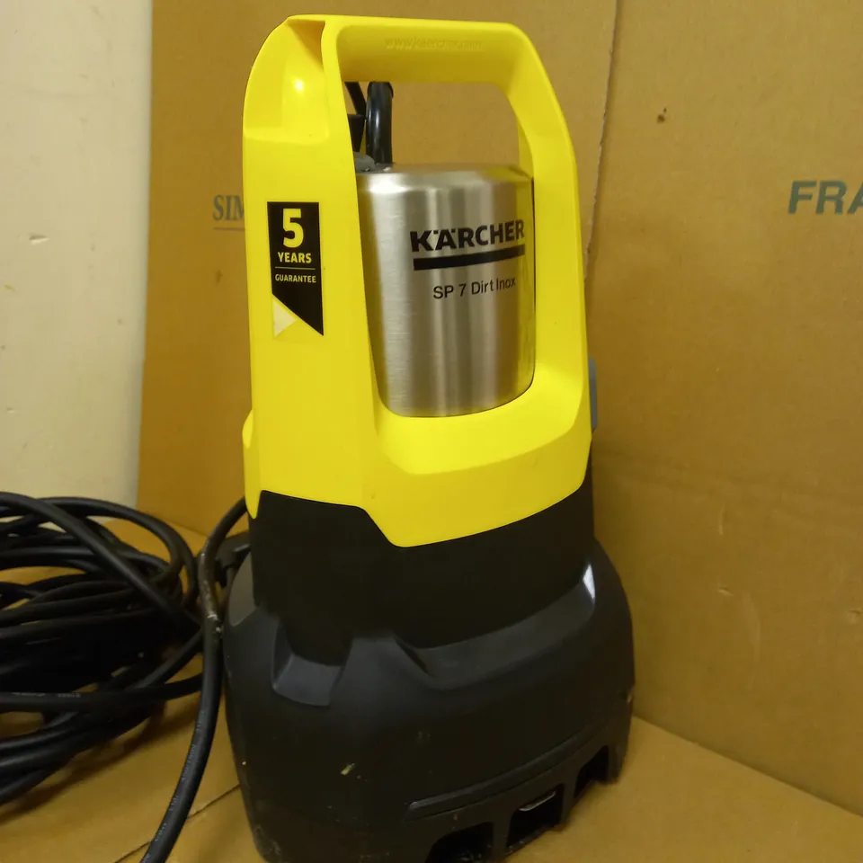 KARCHER  SP7 SUBMERSIBLE DIRTY WATER PUMP