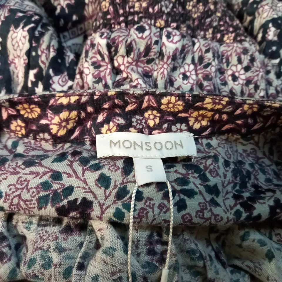 MONSOON LONG SLEEVED DRESS - SIZE S