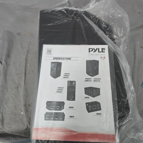 PYLE POWERED SPEAKER SUBWOOFER – BLACK 