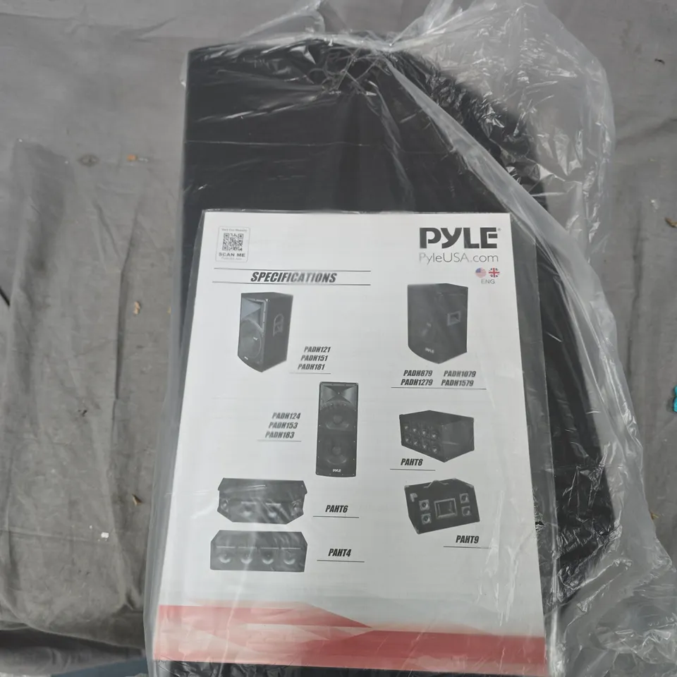 PYLE POWERED SPEAKER SUBWOOFER – BLACK 