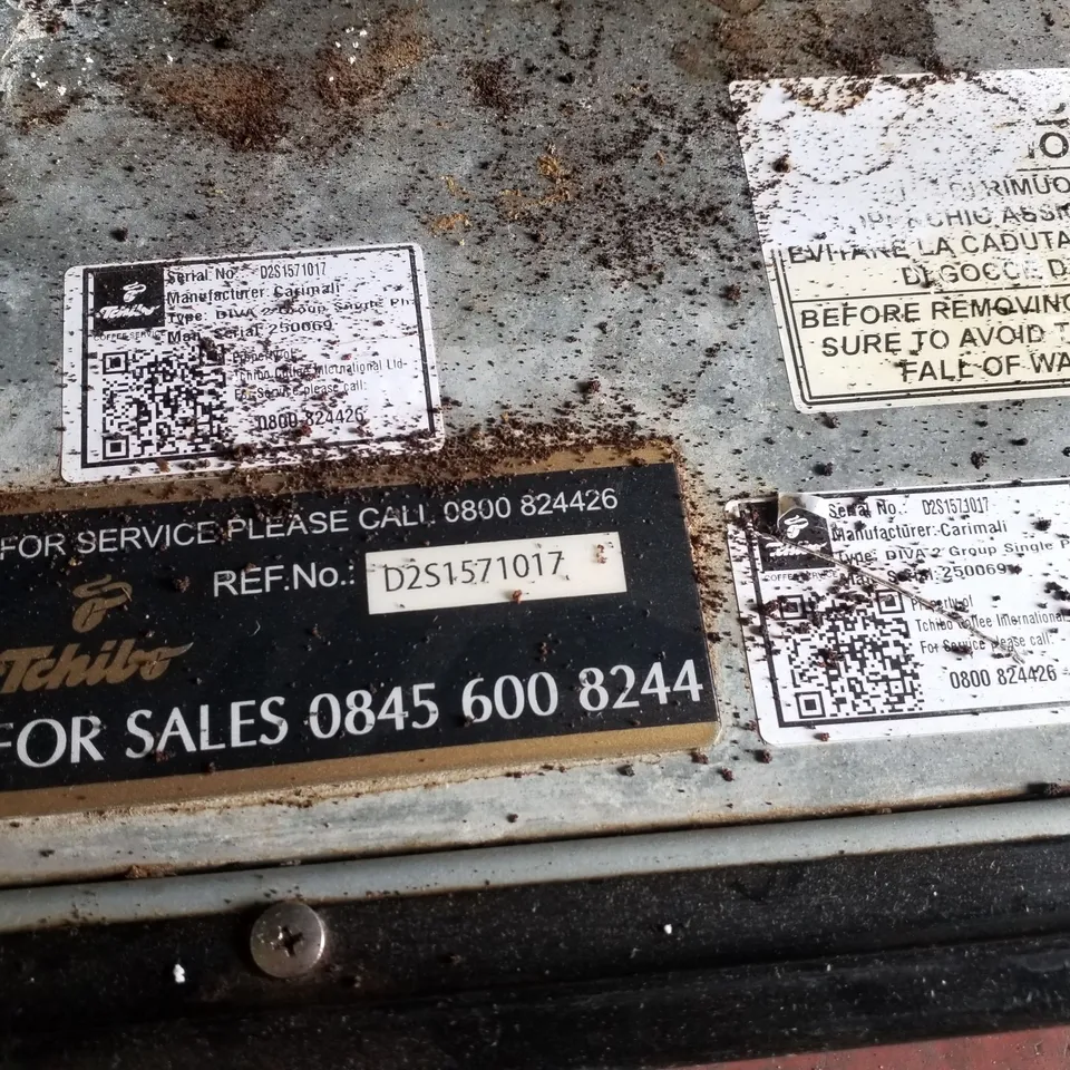 CARIMALI DIVA PRO 2 GROUP COFFEE MACHINE