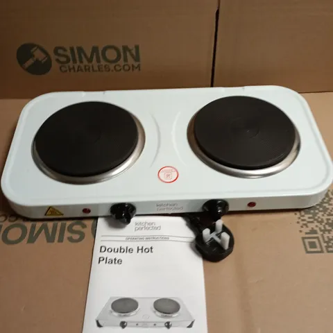 KITCHEN PERFECTED DOUBLE HOT PLATE