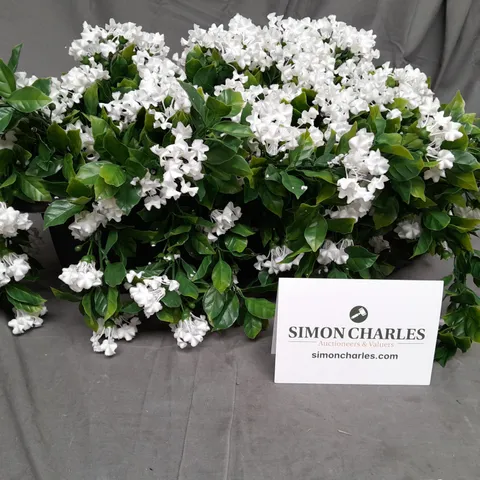BOXED UNBRANDED PRE LIT FAUX FLORA