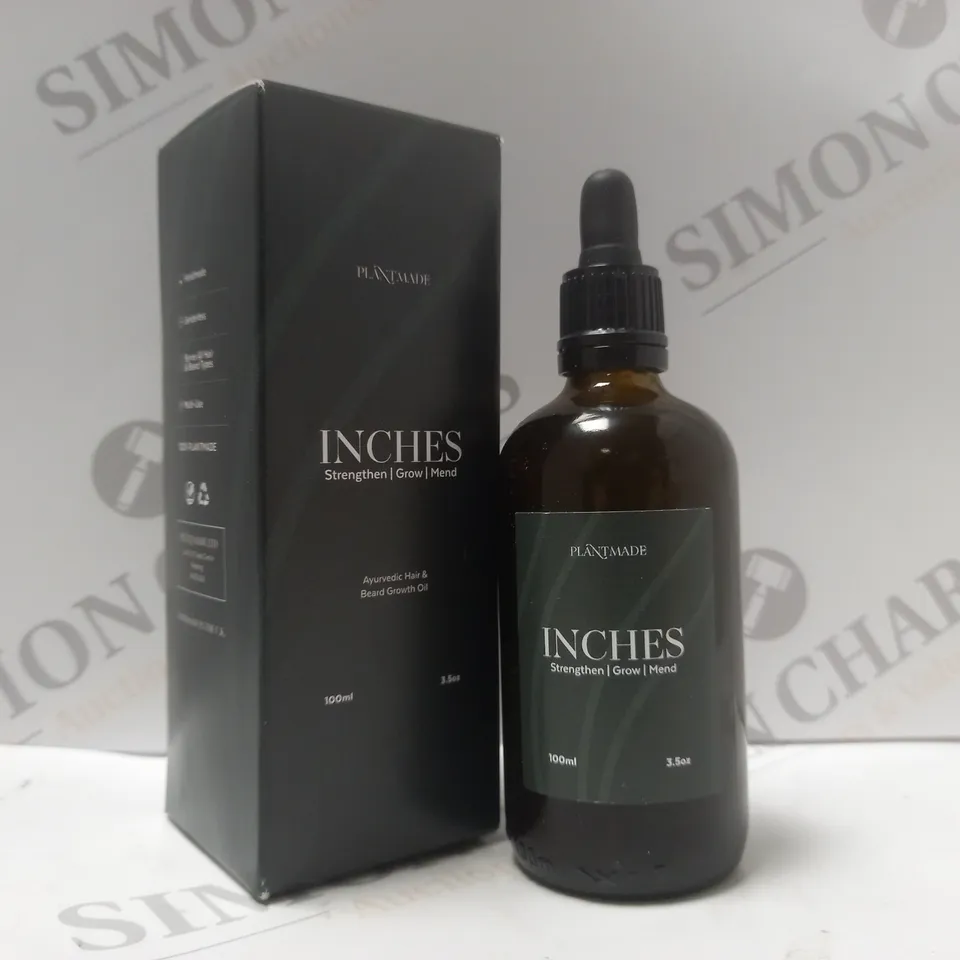 PLANTMADE INCHES HAIR & BEARD GROWTH OIL 100ML 