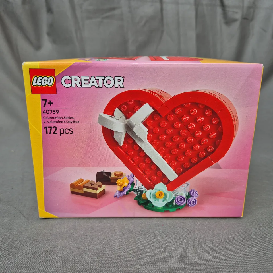 LEGO CREATOR - CELEBRATION SERIES - VALENTINES DAY BOX- 40759