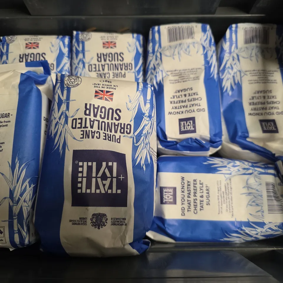 8 TATE + LYLE PURE GRANULATED SUGAR (1KG)