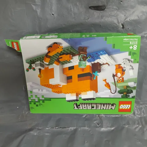 BOXED LEGO MINECRAFT 21178 THE FOX LODGE