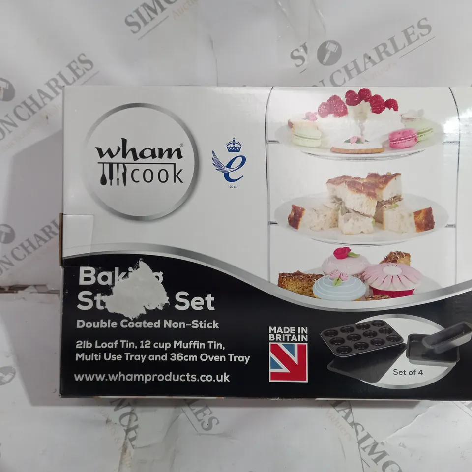 BOXED WHAM COOK BAKING STAND SET 