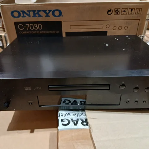 BOXED ONKYO C-7030 COMPACT DISC PLAYER