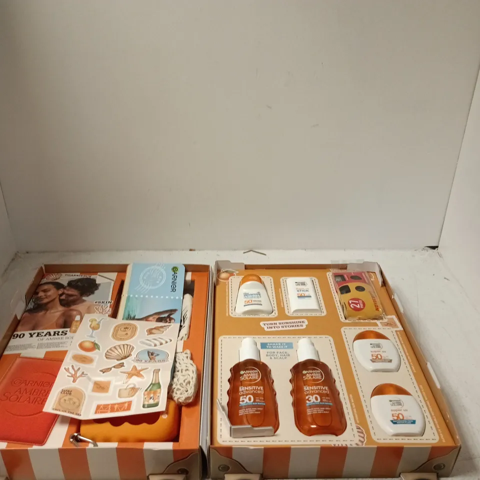 GARNIER AMBRE SOLAIRE 90 YEARS GIFT SET (TRAVEL KIT) – SPF 50