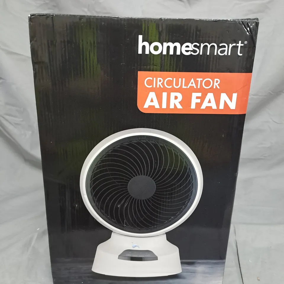 HOMESMART CIRCULATOR AIR FAN – DESKTOP TABLE FAN (BOXED)