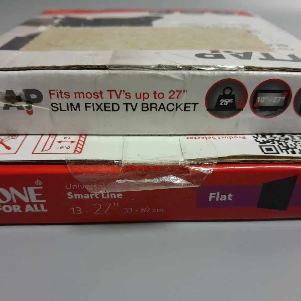 PAIR OF UNIVERSAL WALL MOUNTS FOR UP TO 27"