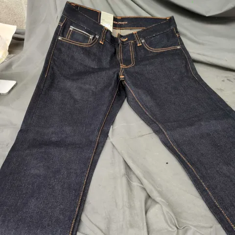 DARK NAVY NUDIE JEANS W30 L28