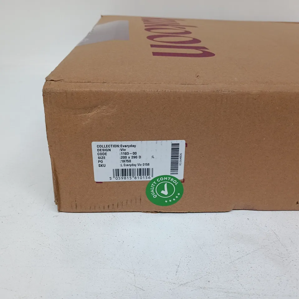 KUKOON RUG EVERYDAY VIV 200 X 290 BOXED