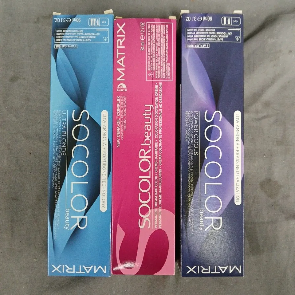 BOX OF APPROXIMATELY 20 ASSORTED MATRIX SO COLOUR BEAUTY PRODUCTS