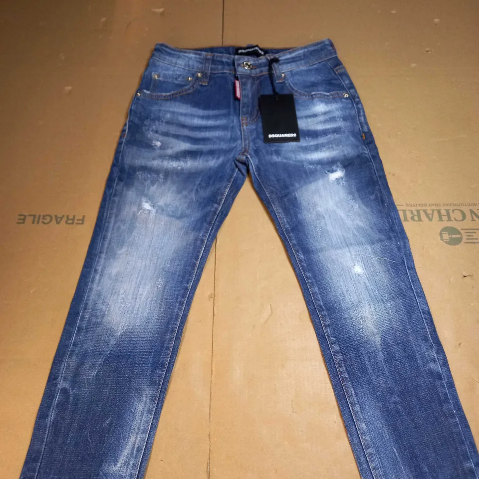 DSQUARED2 NAVY JEANS - UK 6